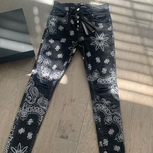 BANDANNA AMIRI JEANS